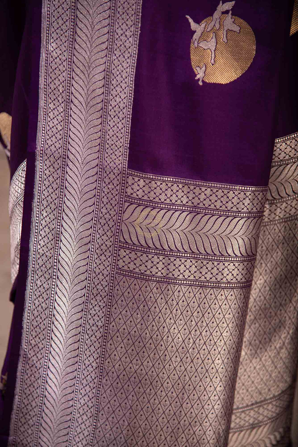 Sona Rupa Kadhua Butta on Soft Mashru Silk Saree