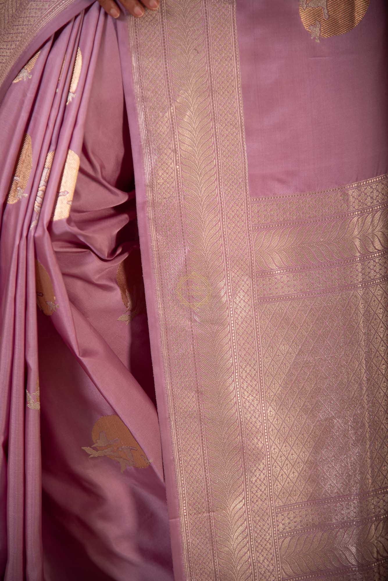 Sona Rupa Kadhua Butta on Soft Mashru Silk Saree