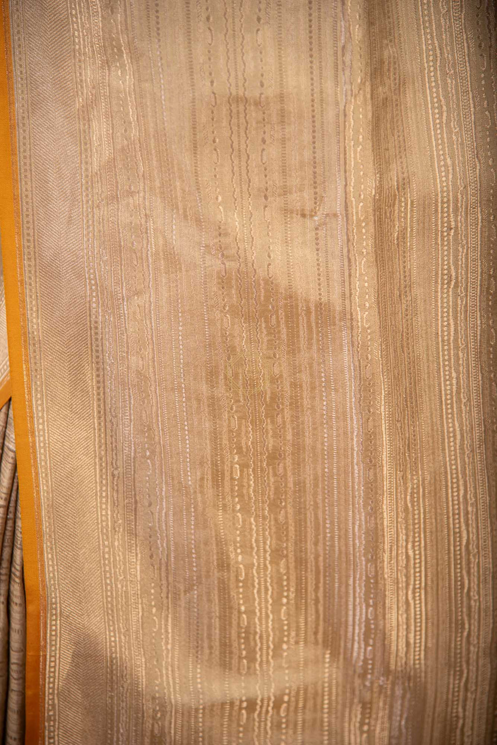 Modern Design Weaved on Contemparory Fusion Tanchoi Weave Saree