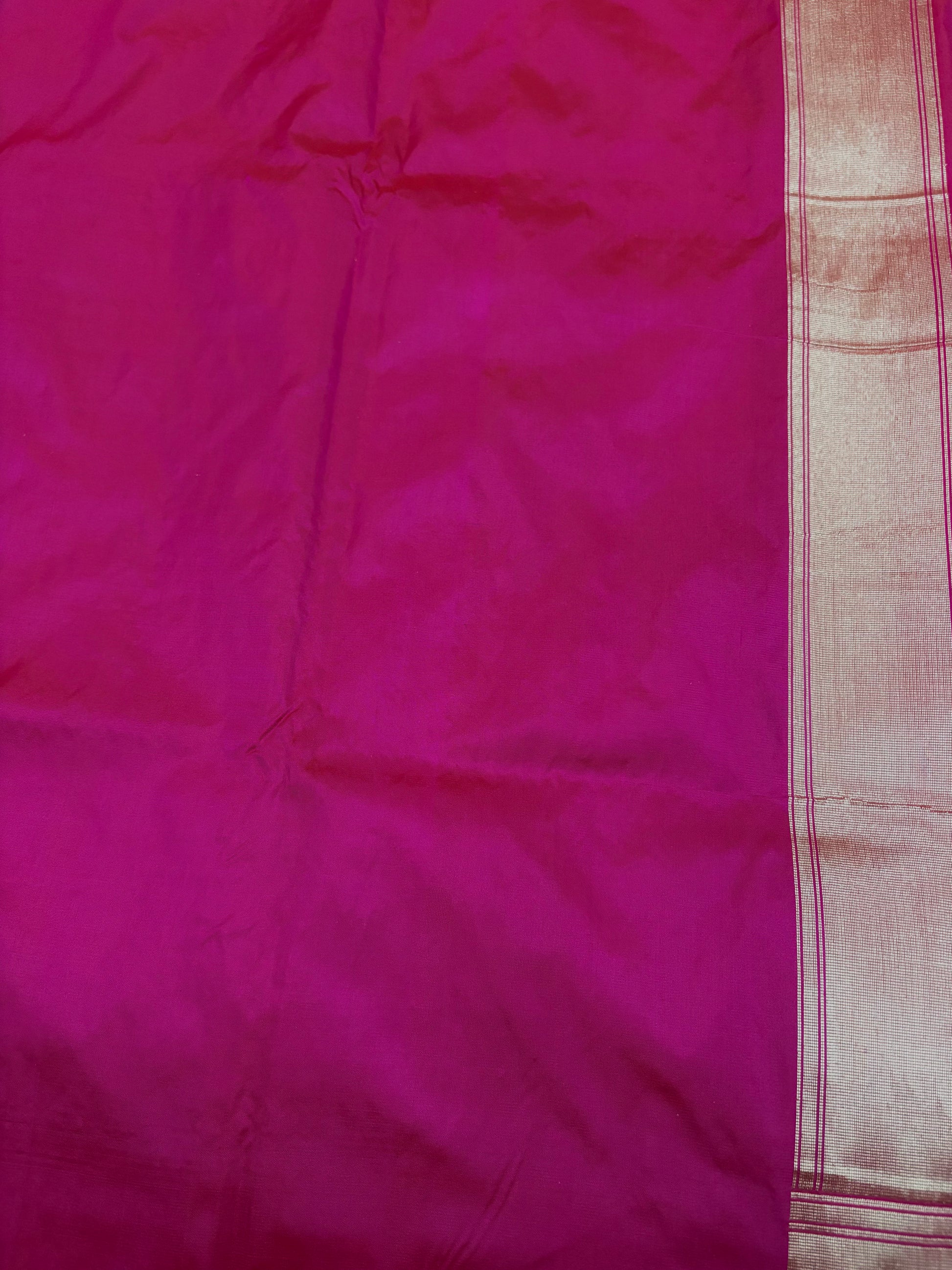 Pink Patola Banarasi Katan Silk Saree