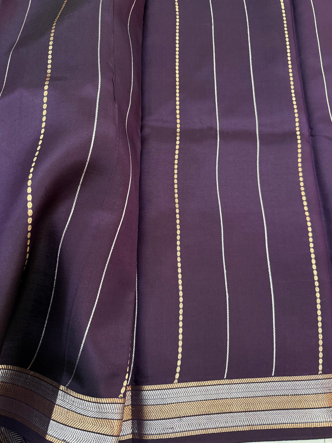 Dyed Katan Soft Silk Saree