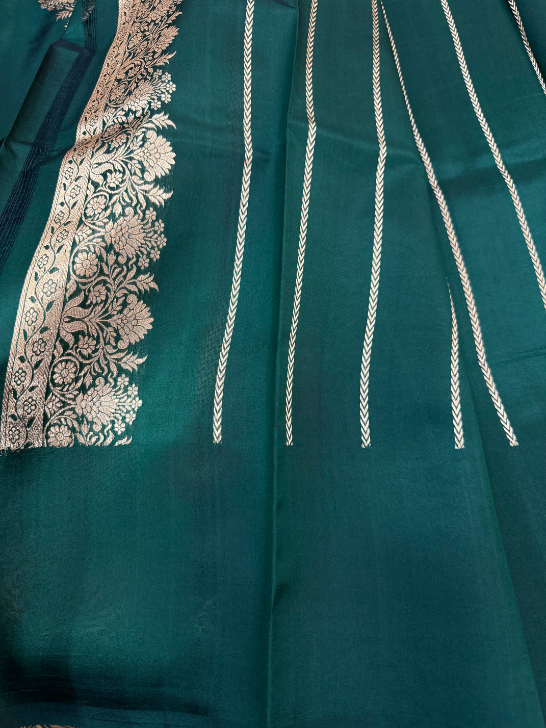 Dyed Katan Soft Silk Saree