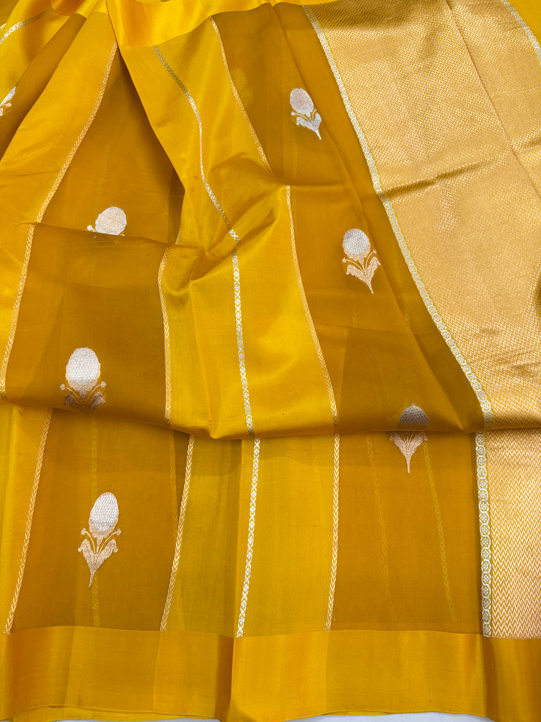 Dyed Soft Kora Saree