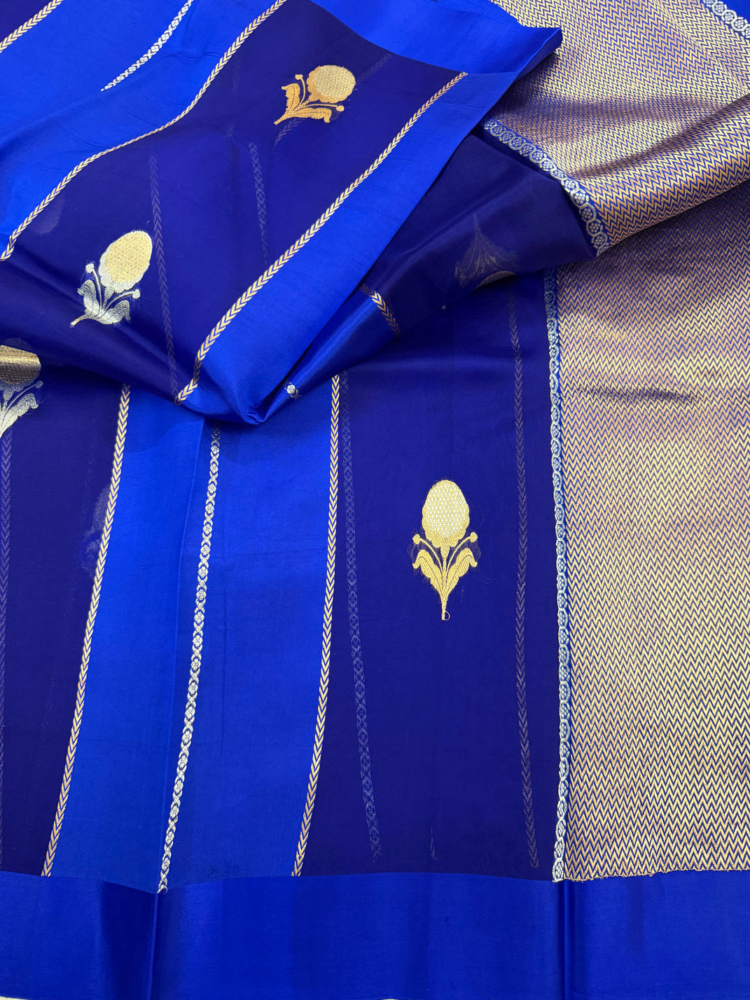Dyed Soft Kora Saree