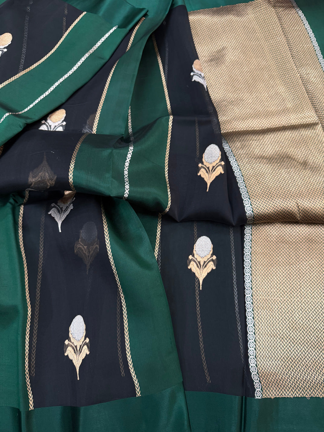 Dyed Soft Kora Saree