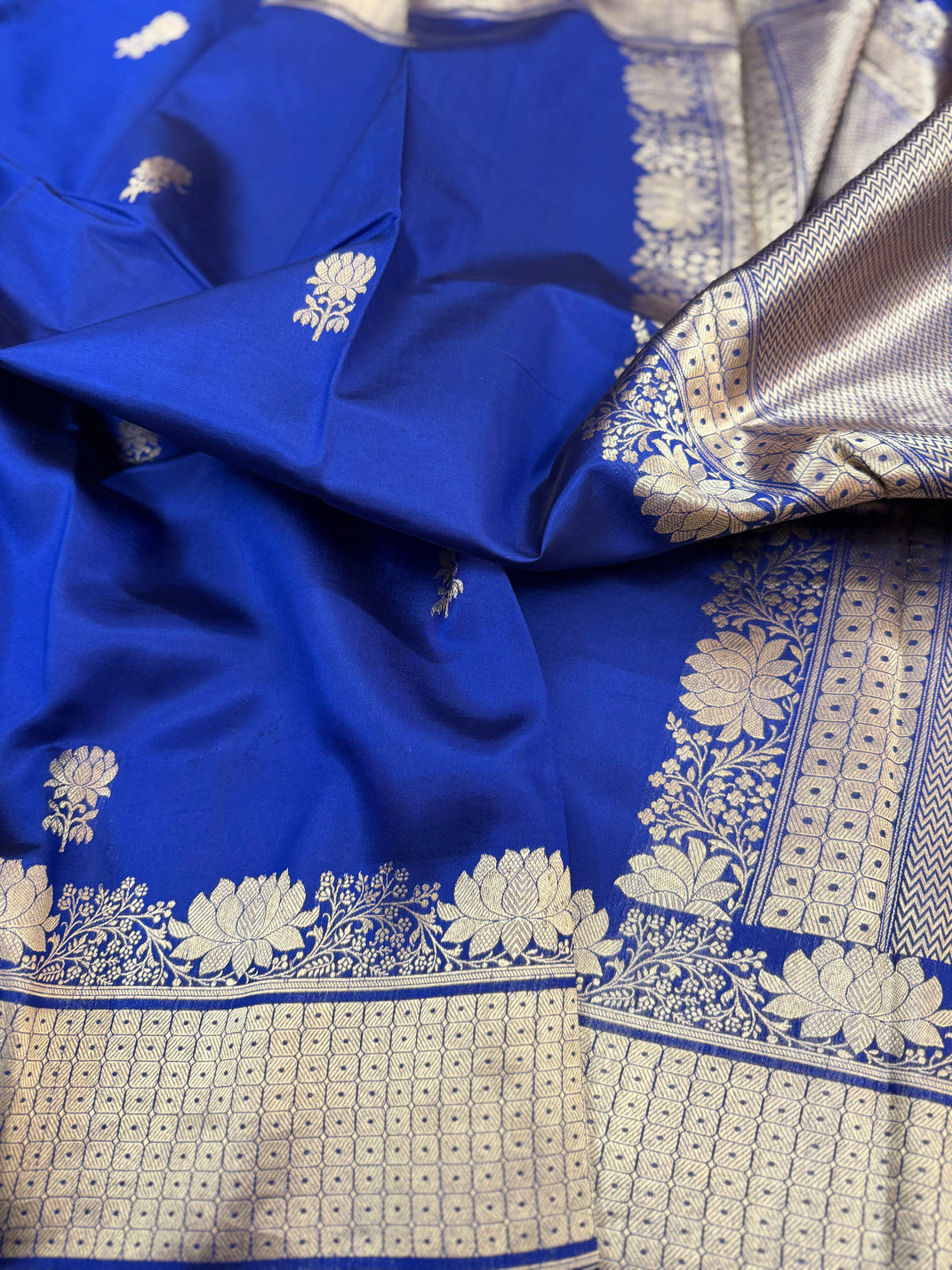 Dyed Katan Soft Silk Saree