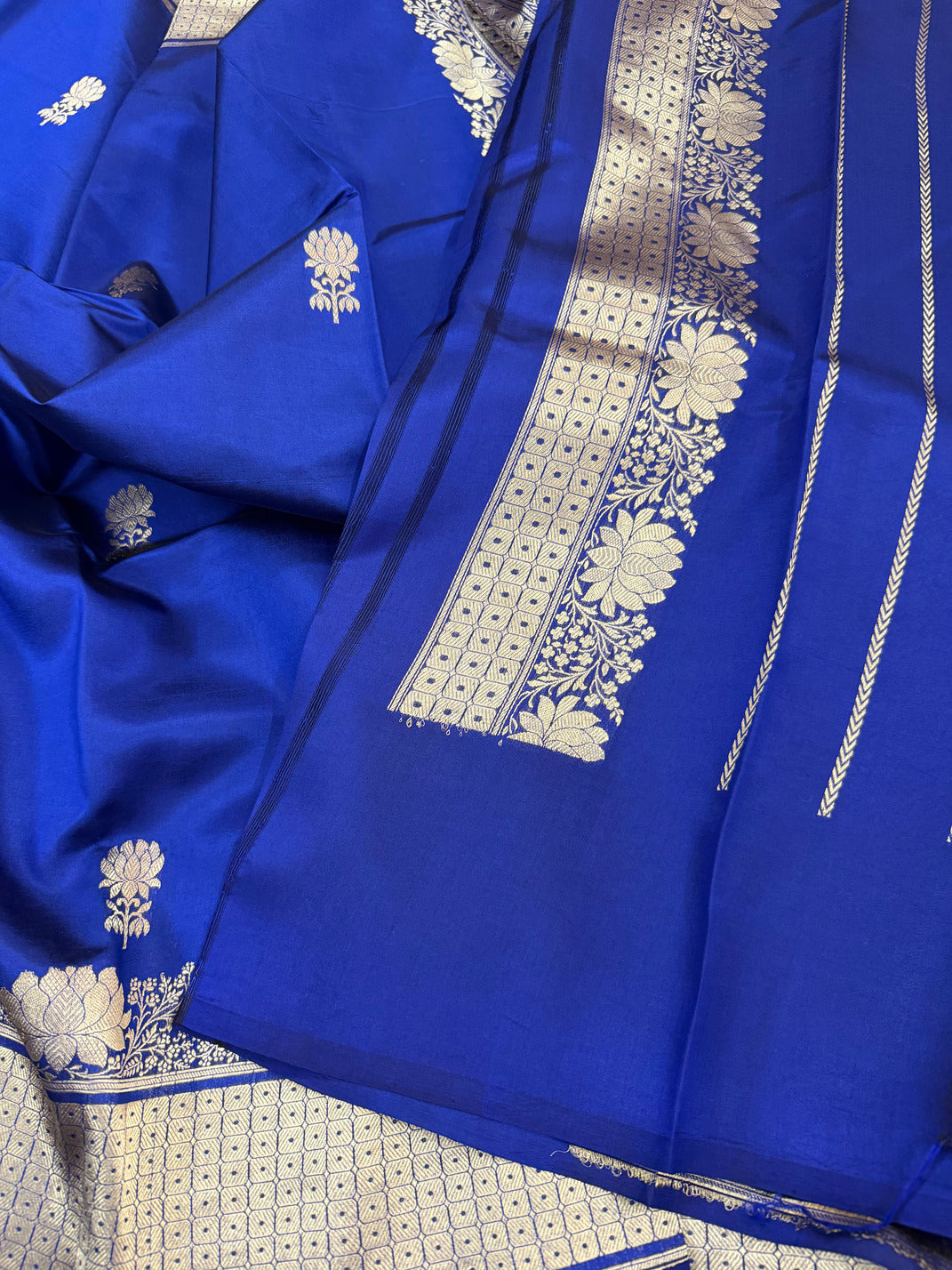 Dyed Katan Soft Silk Saree