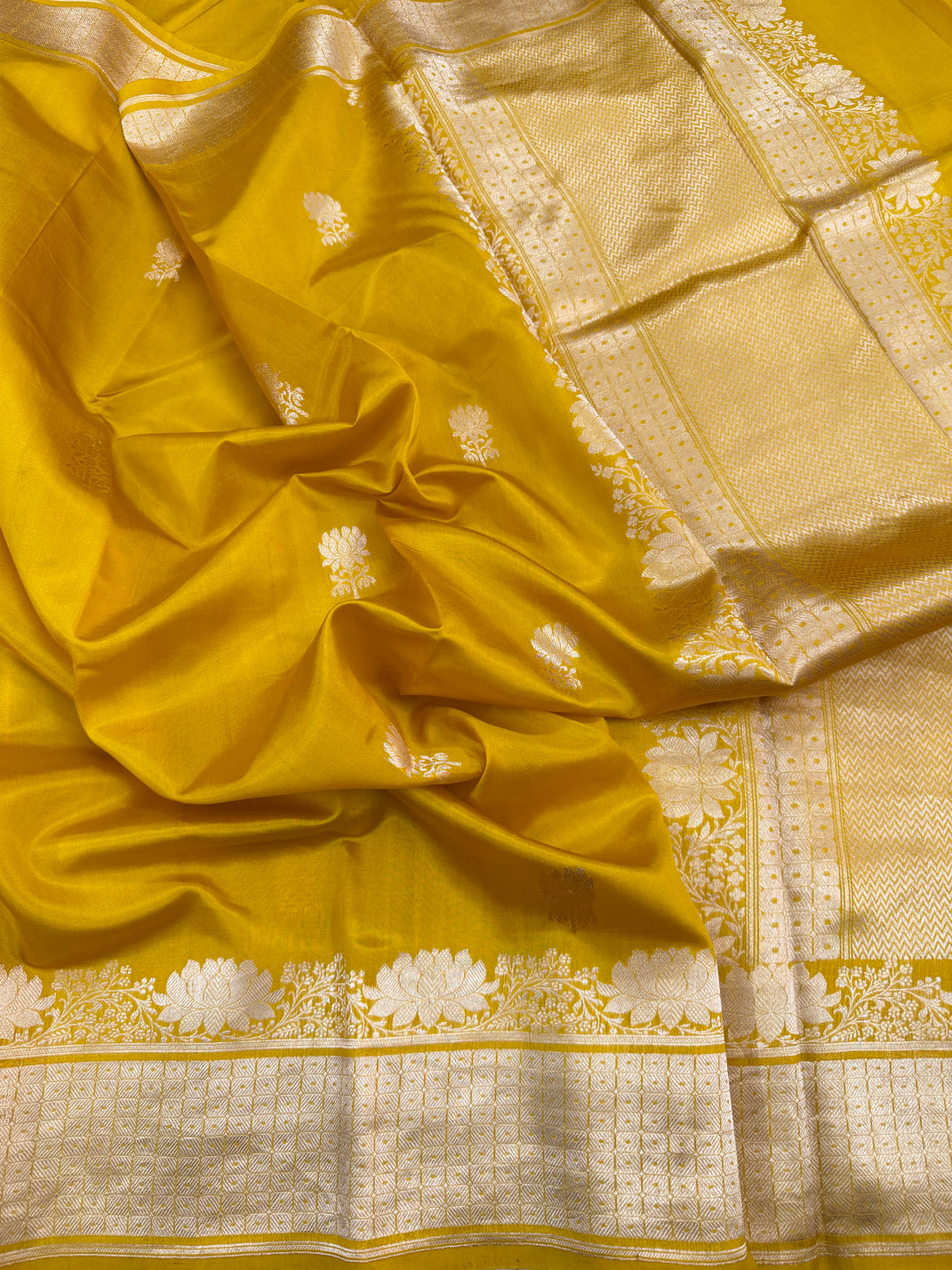 Dyed Katan Soft Silk Saree