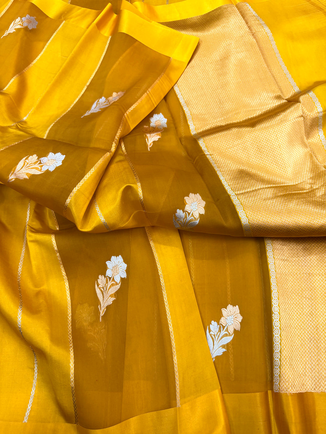 Dyed Soft Organza Saree