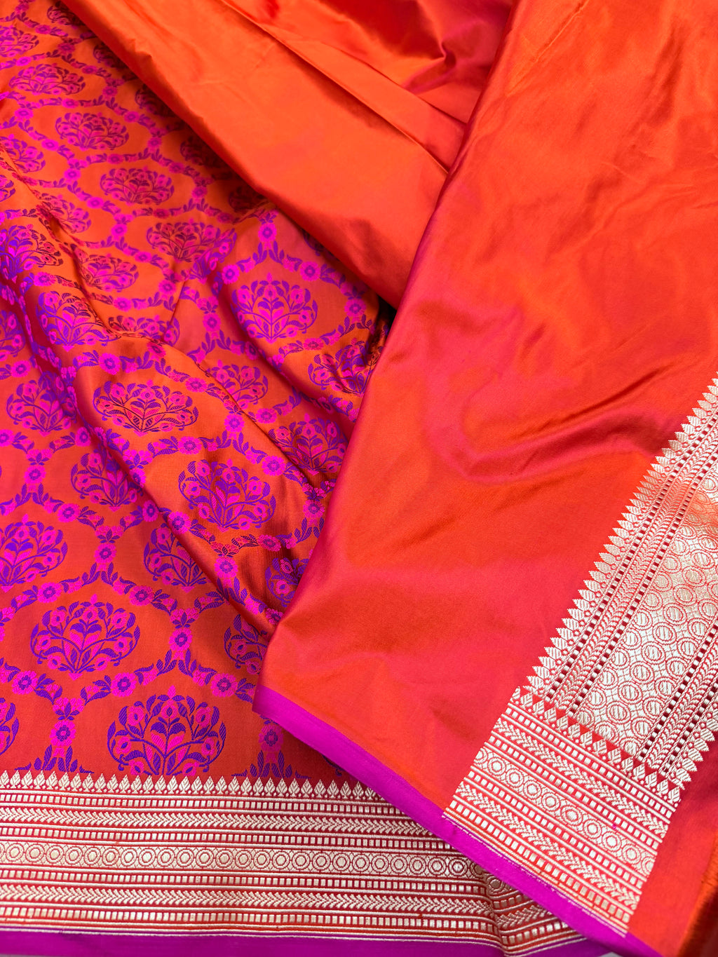 Resham Tanchoi on Mashru silk