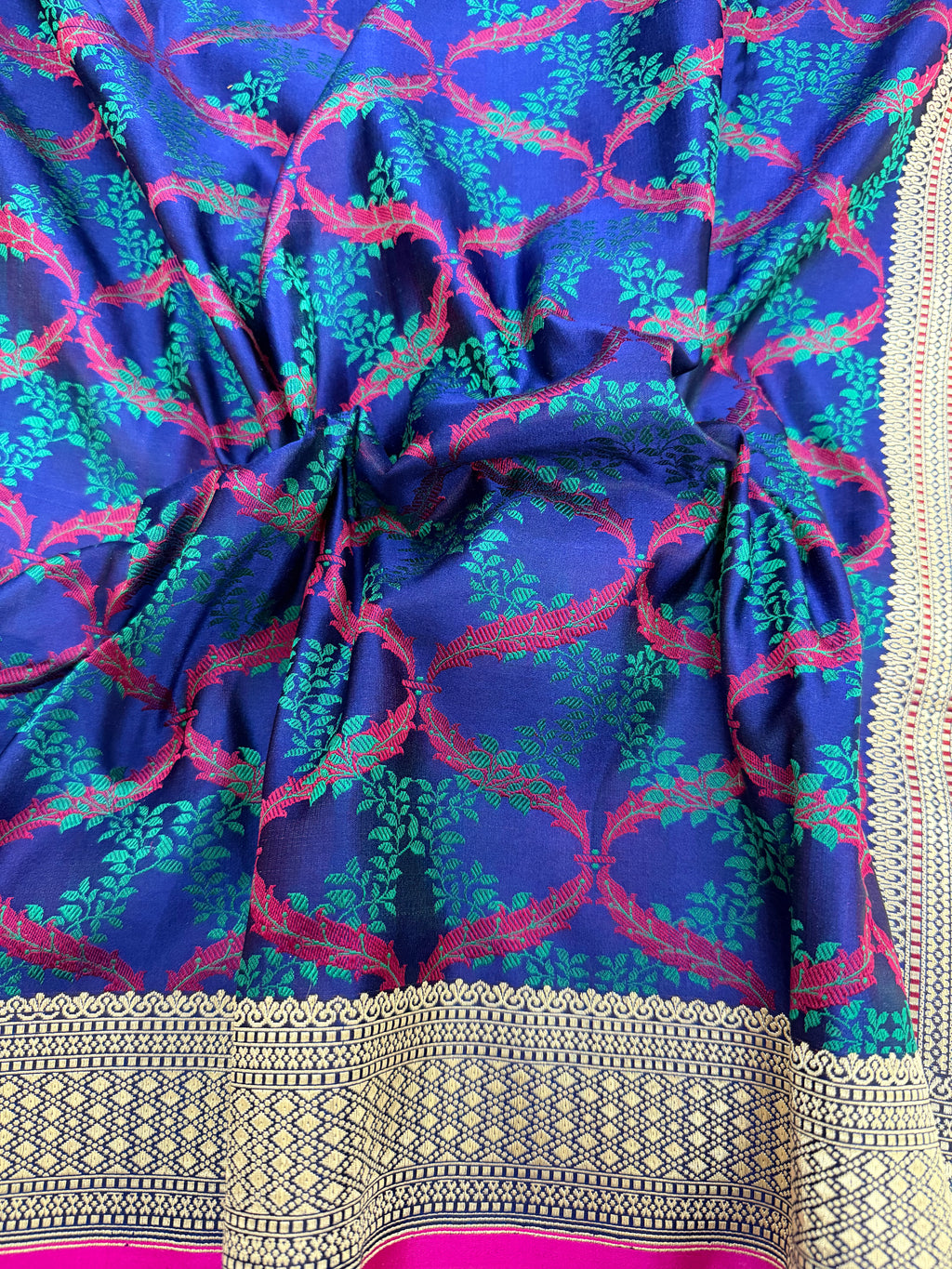 Resham Tanchoi on Mashru silk