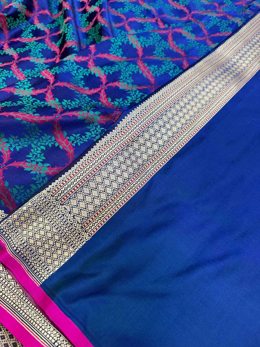 Resham Tanchoi on Mashru silk