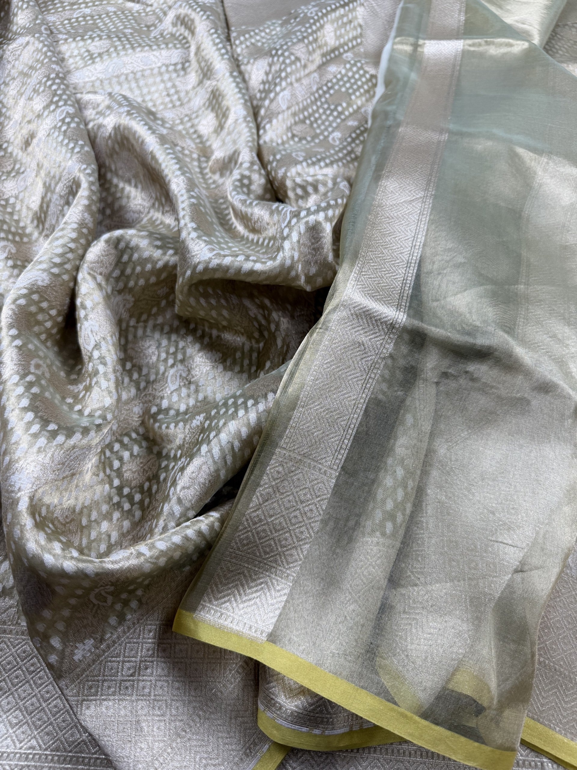 Kora Tissue Saree