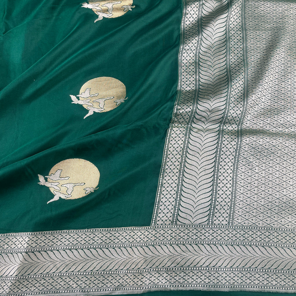 Sona Rupa Kadhua Butta on Soft Mashru Silk Saree