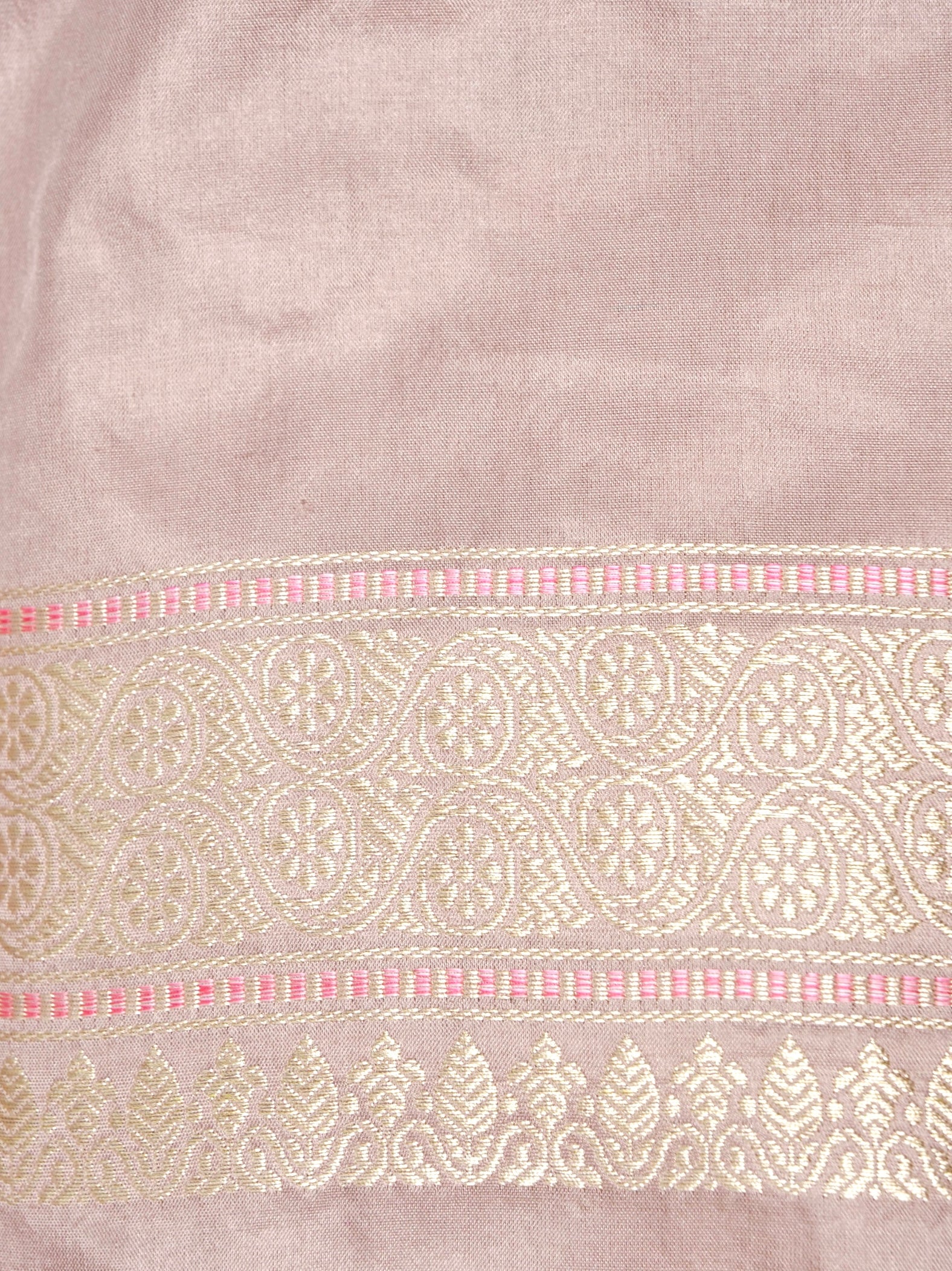 Kadhua Jangla Katan Silk Zari Border Meena Jaal Saree